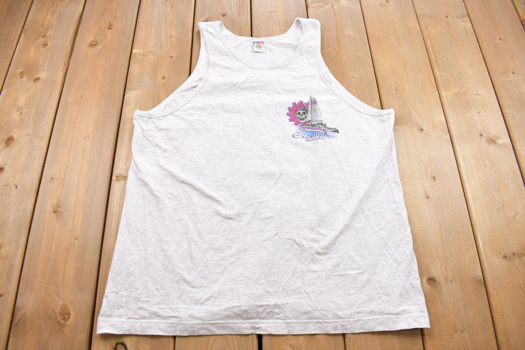 Vintage 1990s Barbados Souvenir Tank Top Shirt