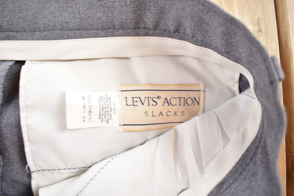 Vintage 1970s Levis Action Slacks Size 36x30