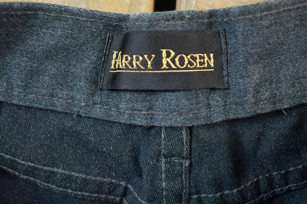 Vintage 1990s Harry Rosen Denim Look Jeans Size 36x34