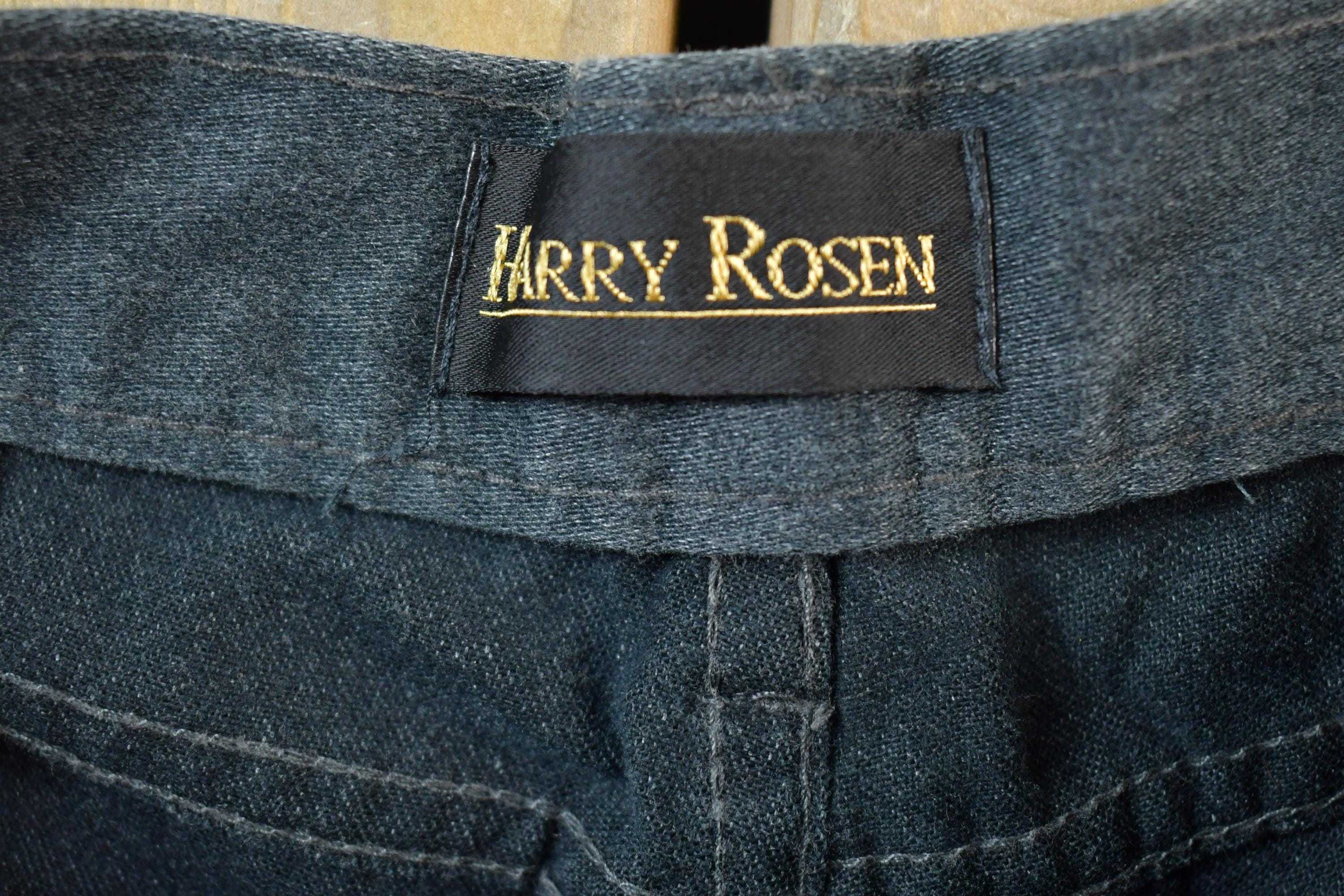 Vintage 1990s Harry Rosen Denim Look Jeans Size 36x34