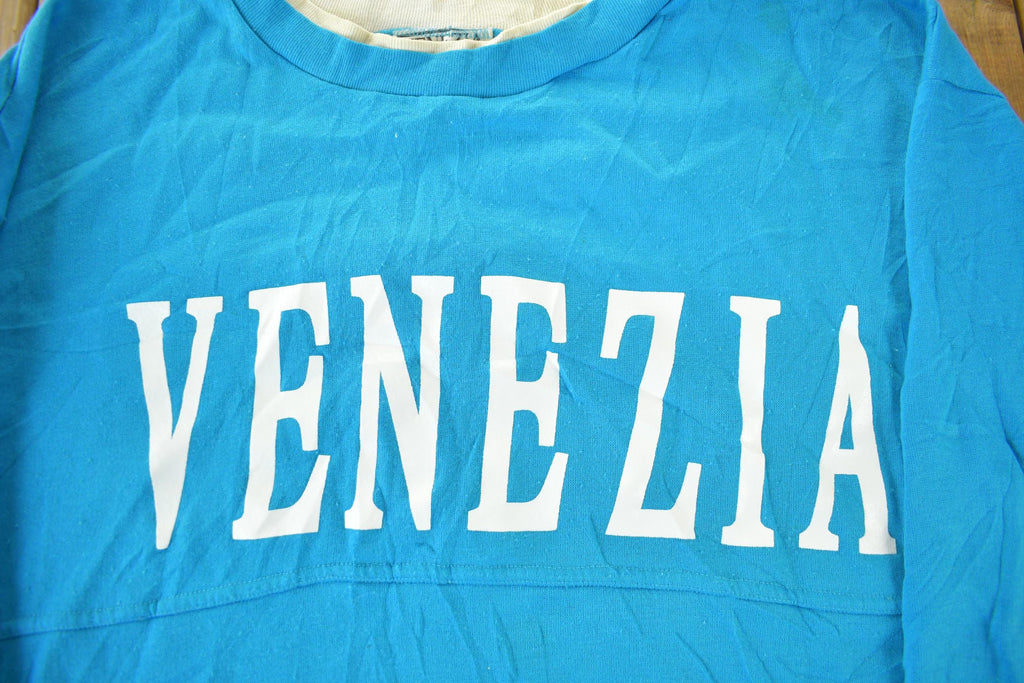 Vintage 1990s Venezia Crewneck Sweatshirt Made In USA Mens 3X