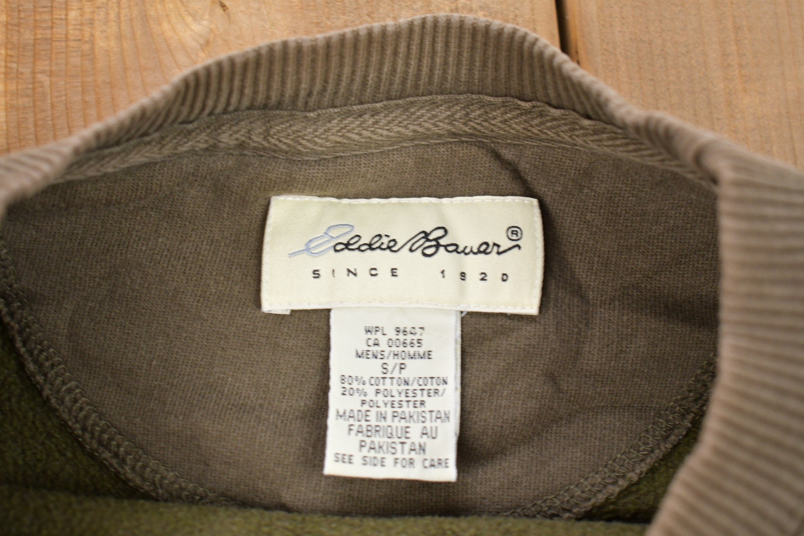 Vintage 1990s Eddie Bauer Embroidered Crewneck Sweatshirt