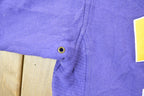 Vintage 1990s Minnesota Vikings NFL Lee Sport Heavy Cotton Crewneck Sweatshirt / Made In USA / Football / Embroidered Sportswear / Americana