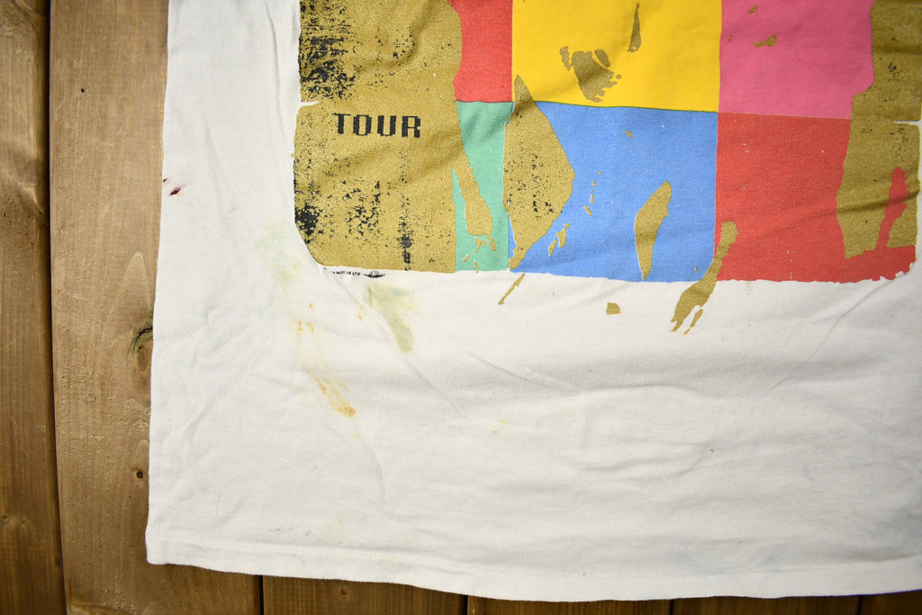 Vintage 1992 U2 Zoo TV Outside Broadcast Tour Band T-shirt