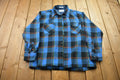 Vintage 1990s Reef Sport Lined Plaid Button Up Shirt