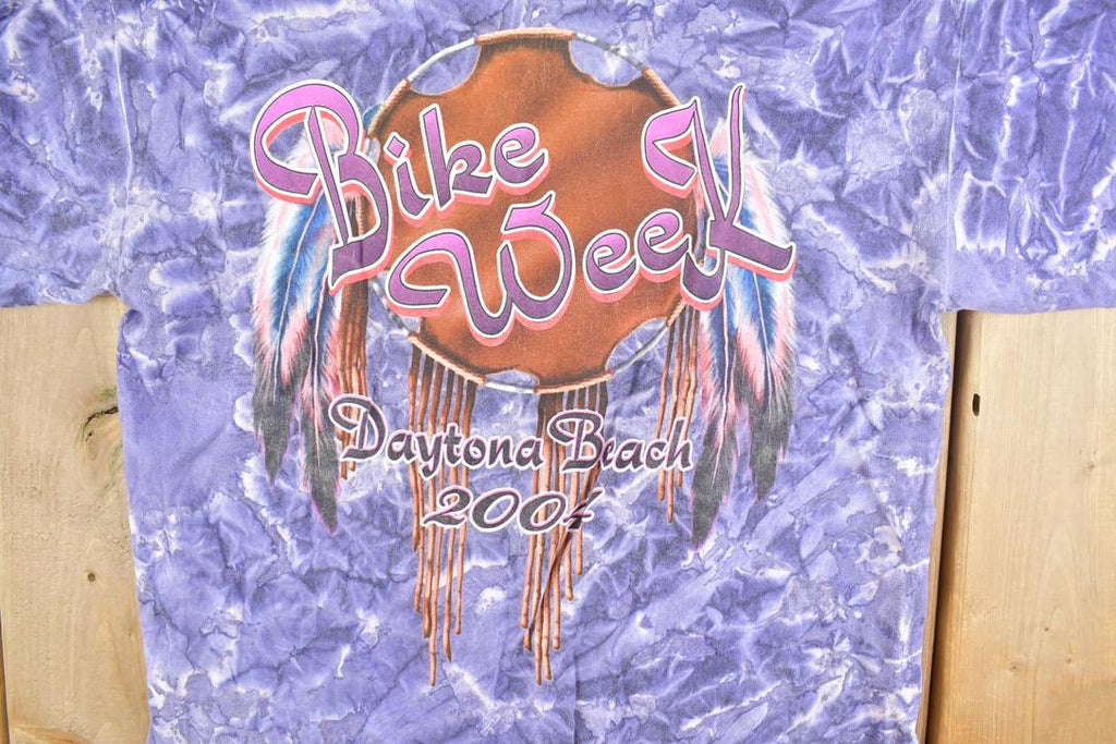 Vintage 2004 Daytona Beach Bike Week Souvenir T-Shirt /