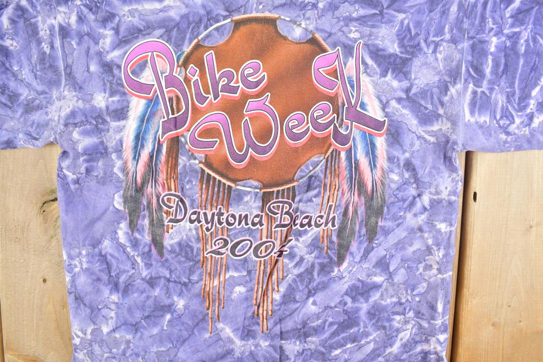 Vintage 2004 Daytona Beach Bike Week Souvenir T-Shirt /