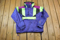 Vintage 1990s Sun Ice Discipline Neon Puffer Ski Snowboard Jacket