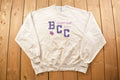 Vintage 1990s Bay City Central Wolves Collegiate Crewneck