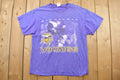 Vintage 1990s Minnesota Vikings / NFL Crewneck T-Shirt / Made In USA / Football / Sportswear / Americana