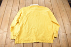 Vintage 1990s Polo By Ralph Lauren Embroidered Small Pony Rugby Sweater