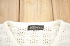 Vintage 1990s Cecil McBee Knitted Cardigan Sweater