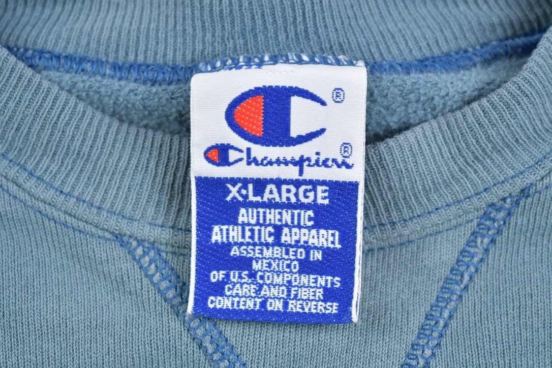 Vintage 1990s Champion Embroidered Sweatshirt