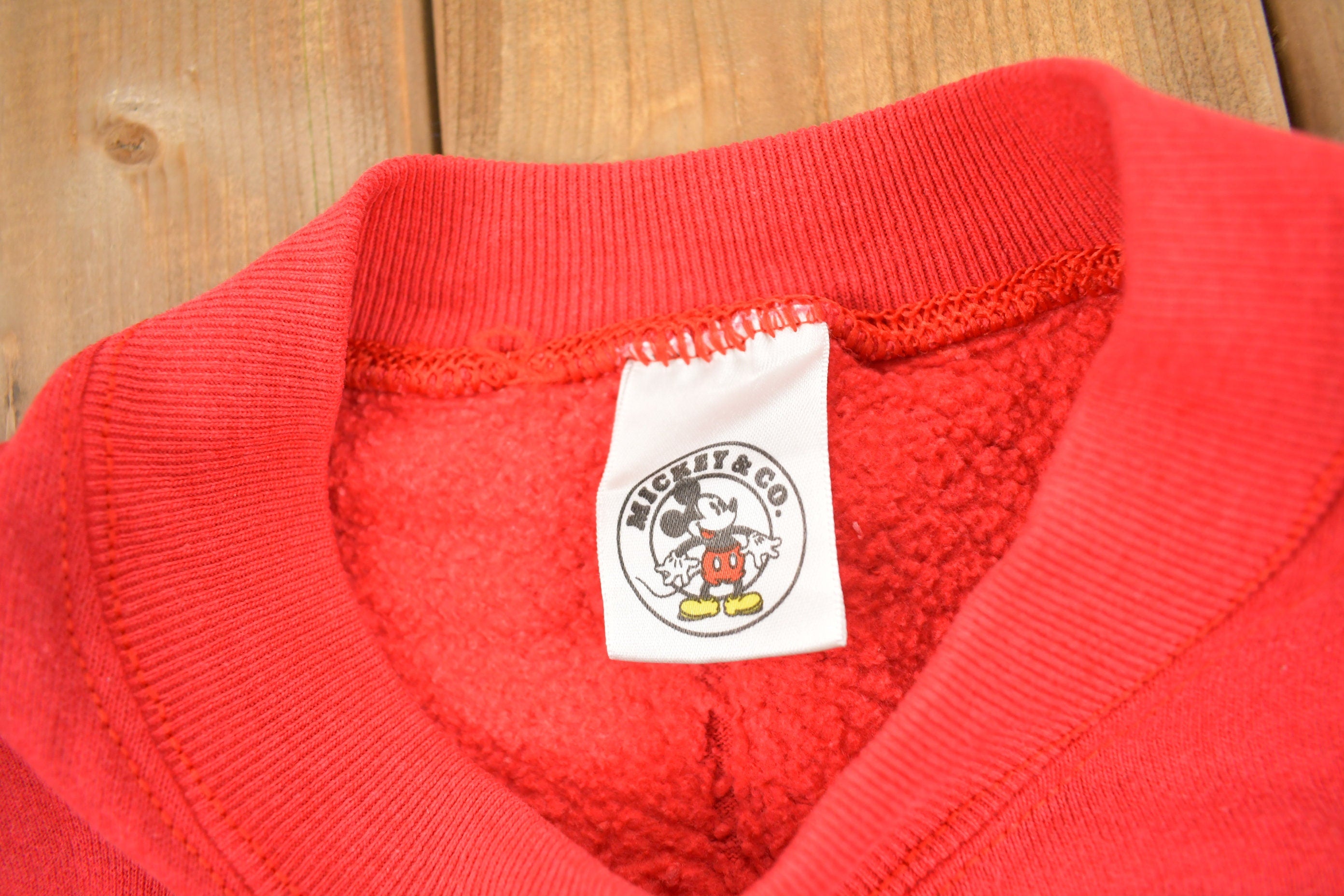 Vintage 1990s Disney's Mickey Mouse Christmas Sweater