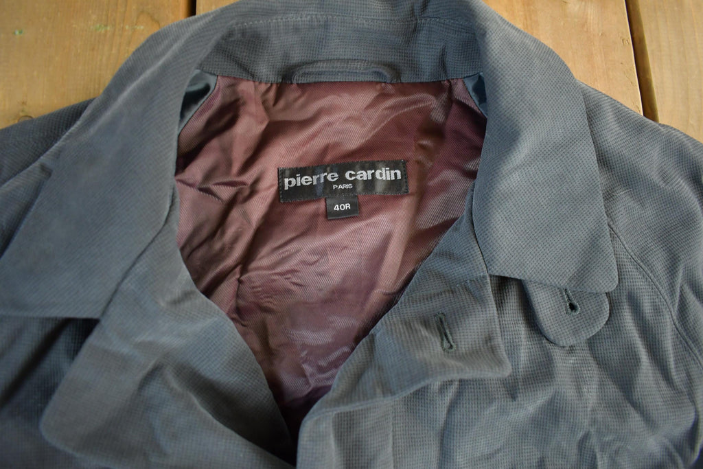 Vintage 1990s Pierre Cardin Trench Coat Men's Large