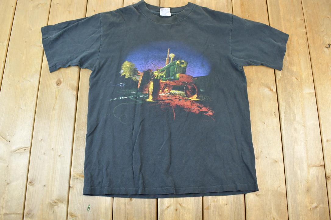 Vintage 1990s The Tractors Tour Band T-shirt  Band Tee  Single Stitch  Made in USA  Music Promo  Premium Vintage