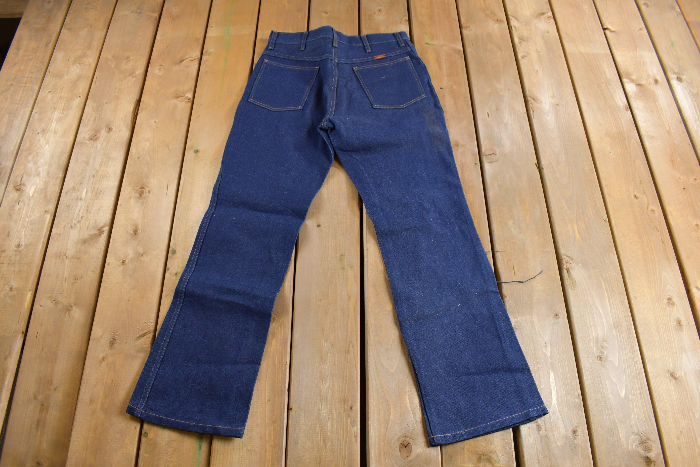 Vintage 1990s Rustler Indigo Wash Jeans Size 32 x 30