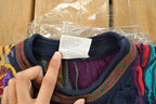 Vintage 1990s Coogi 3D Knit Abstract Crewneck Sweater Men's Medium