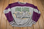 Vintage 1990s Wolves Theme Ruged Classics Crewneck Sweater
