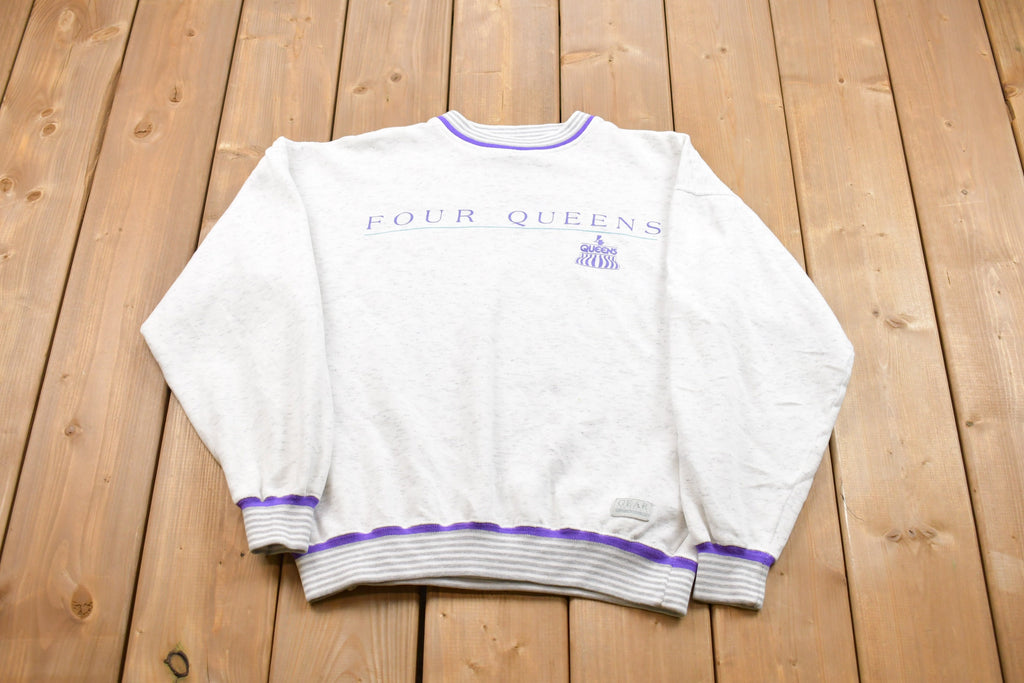 Vintage 1990s Four Queens Crewneck Sweatshirt