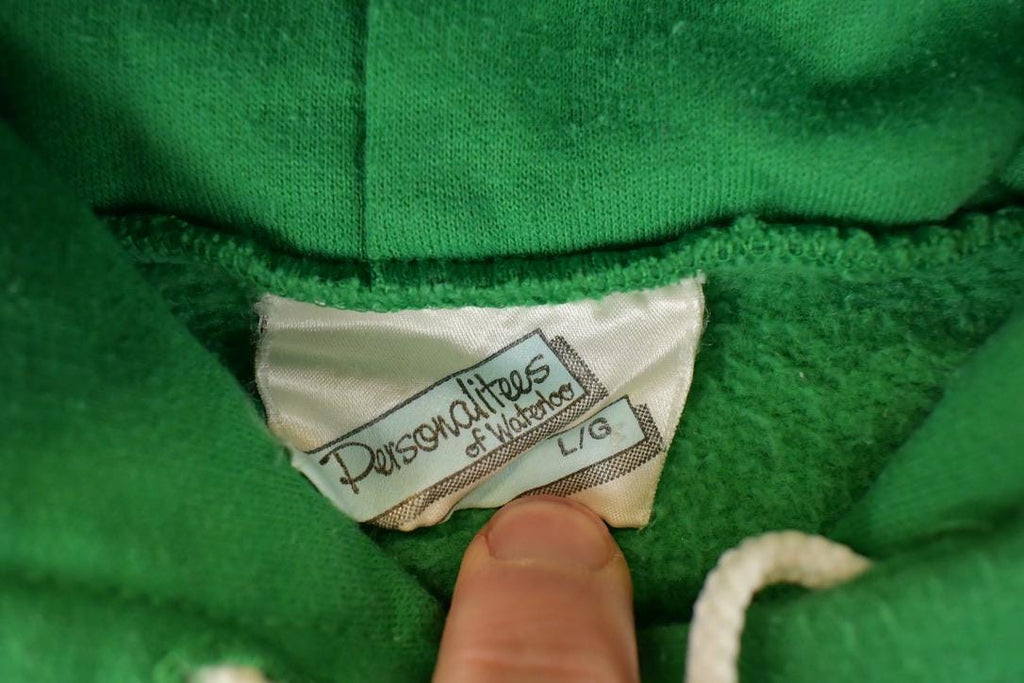 Vintage 1990s Personalities Of Waterloo Blank Hoodie Sweatshirt Men's L
