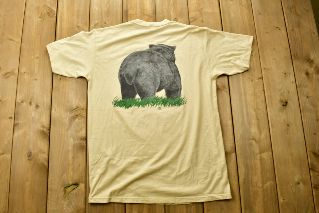 Vintage 1985 Canada Hunting Puff Print T-Shirt