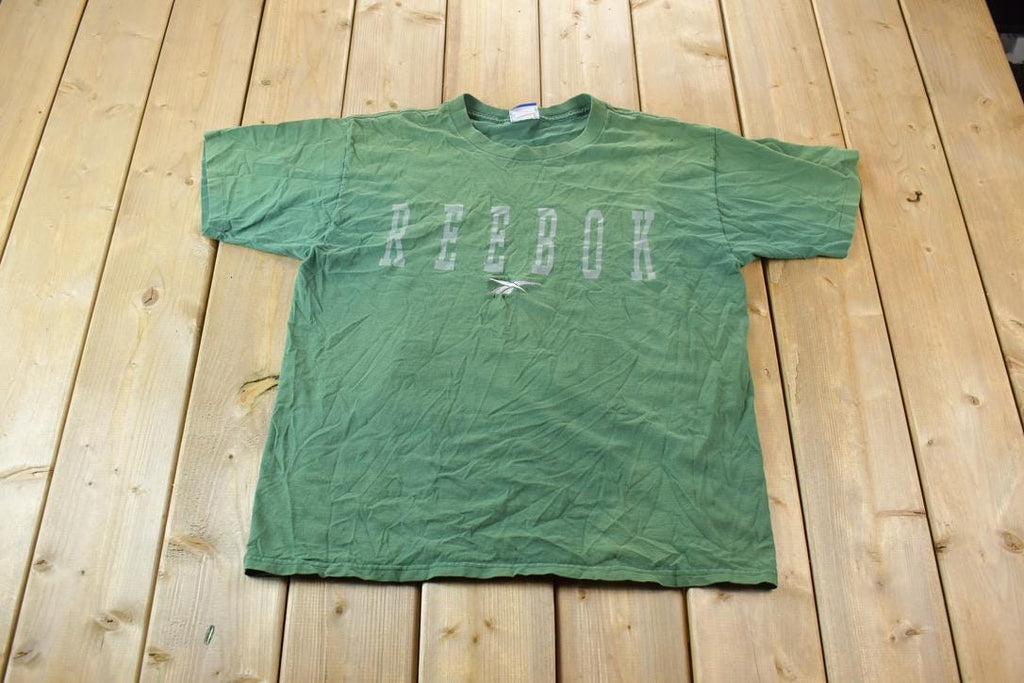 Vintage 1990s Single Stitch Reebok Graphic T-Shirt