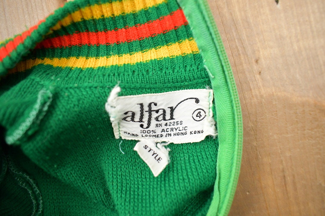 Vintage 1970s Zip Up Shirt Dress