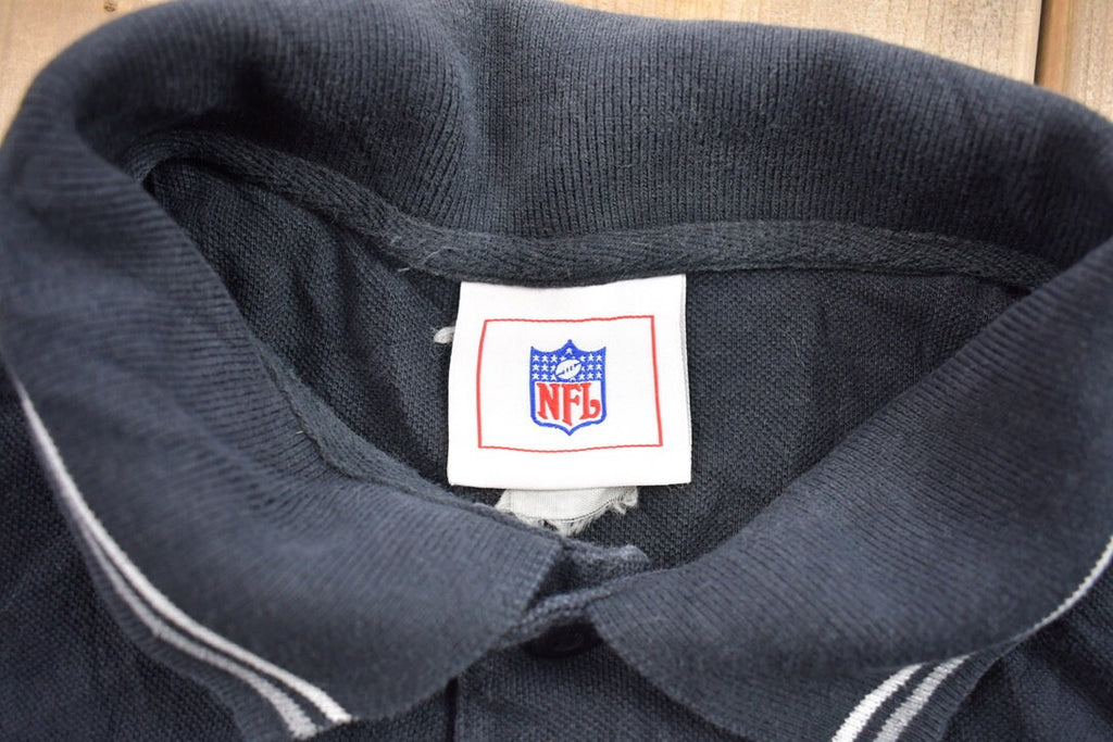 Vintage 1990s Steelers NFL Button up Collar T-Shirt