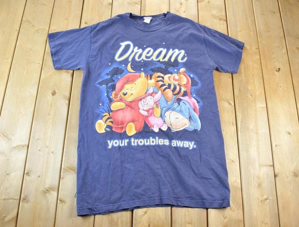 Vintage 1990s Disney Pooh Cartoon Promo T-Shirt