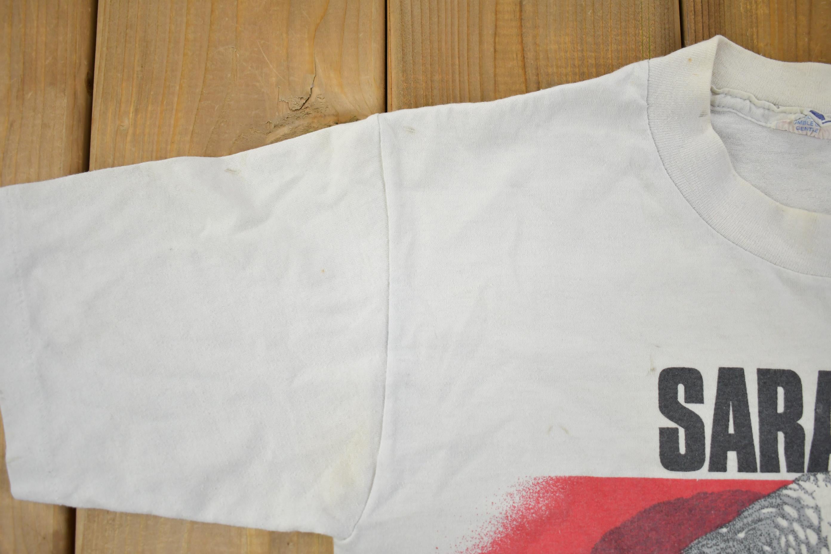 Vintage 1980s Saratoga Bald Eagle Patriotic T Shirt