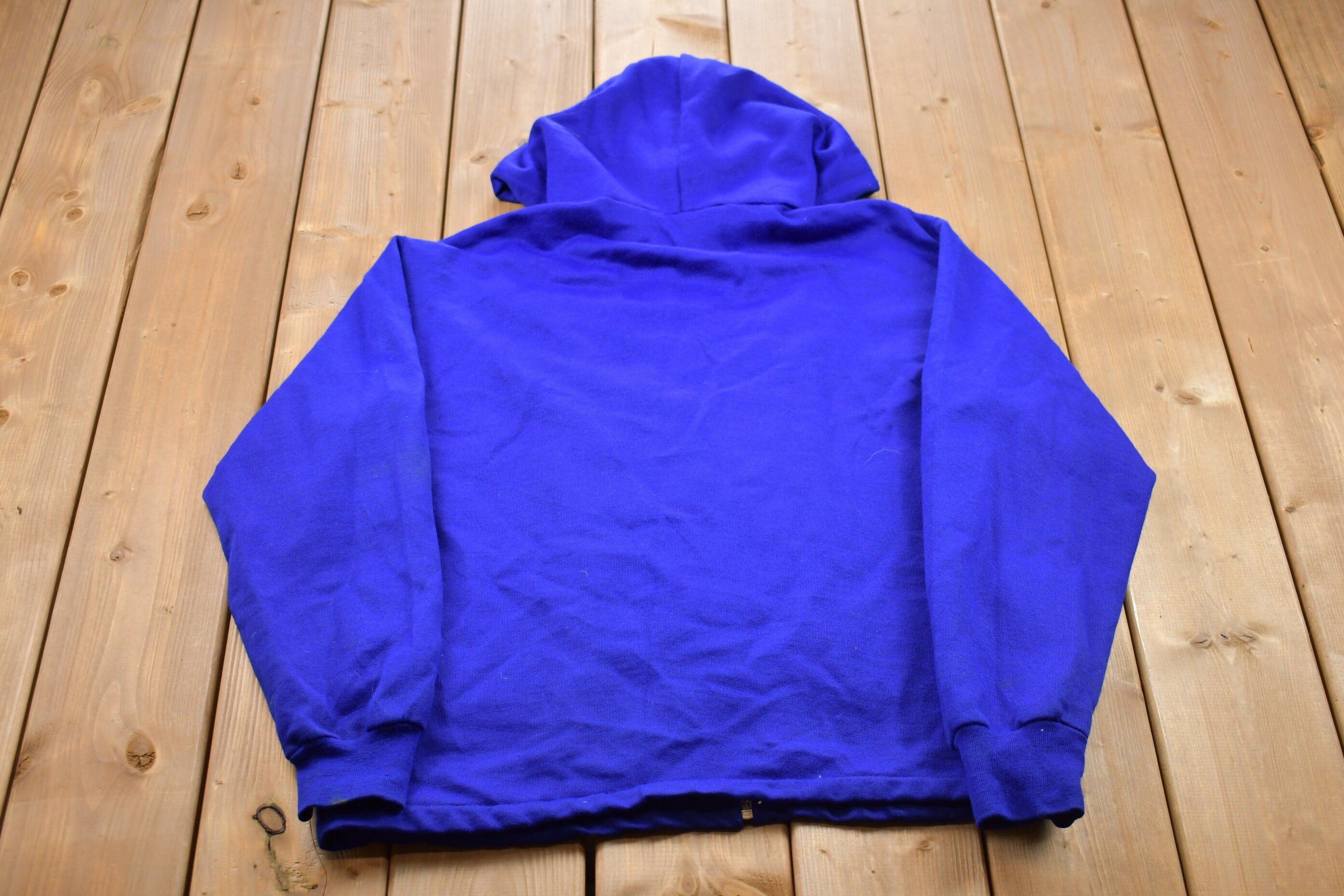 Vintage 1990s Striped Zip Up Hoodie
