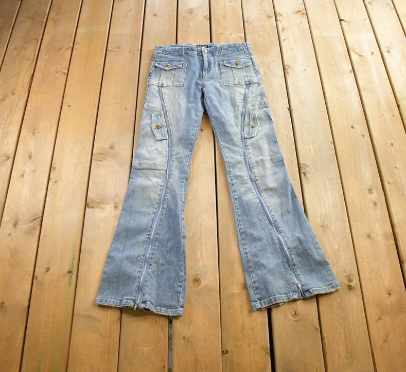 Vintage Y2K Deadstock Flared Muryama Jeans Size 31x32