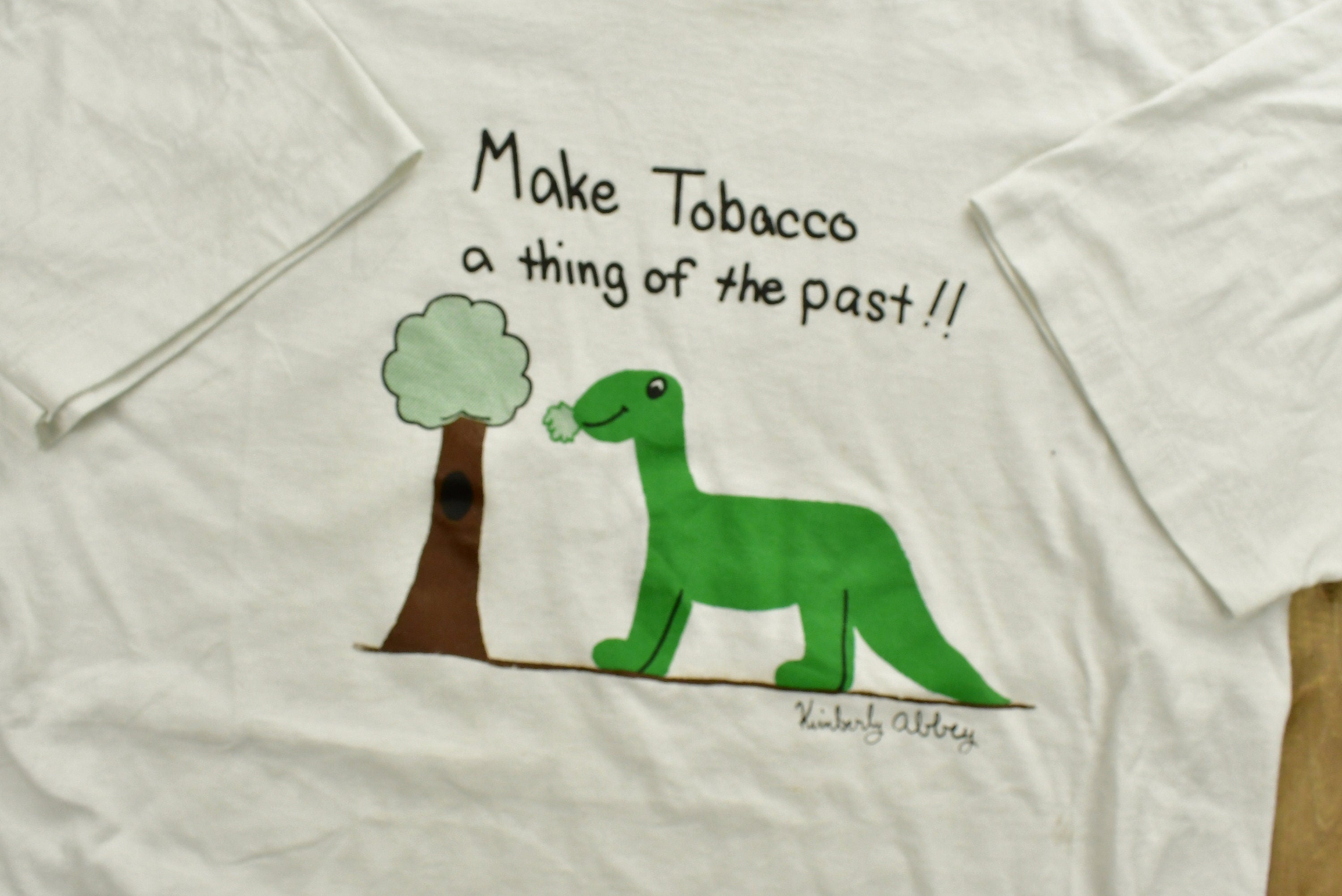 Vintage 90's "Make Tobacco A Thing Of The Past" T-Shirt