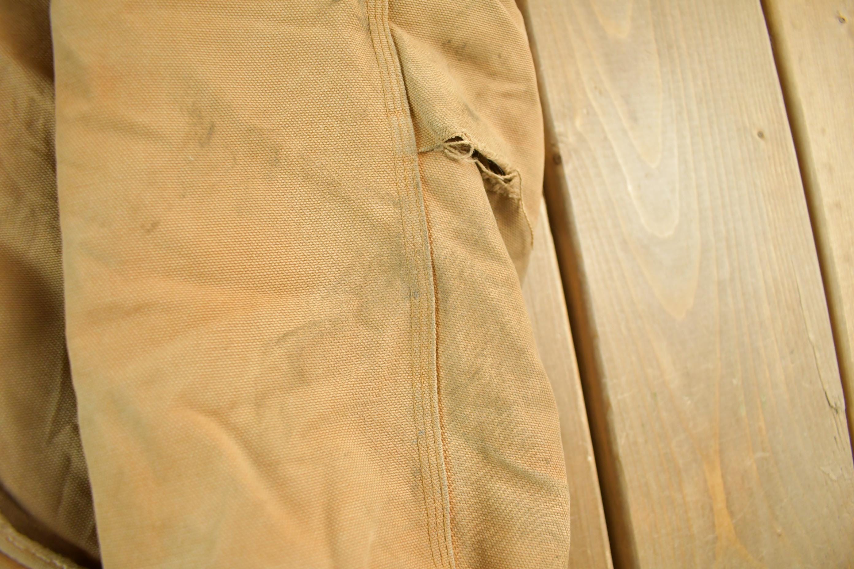 Vintage 1990s Carhartt Hooded Jacket Youth XL