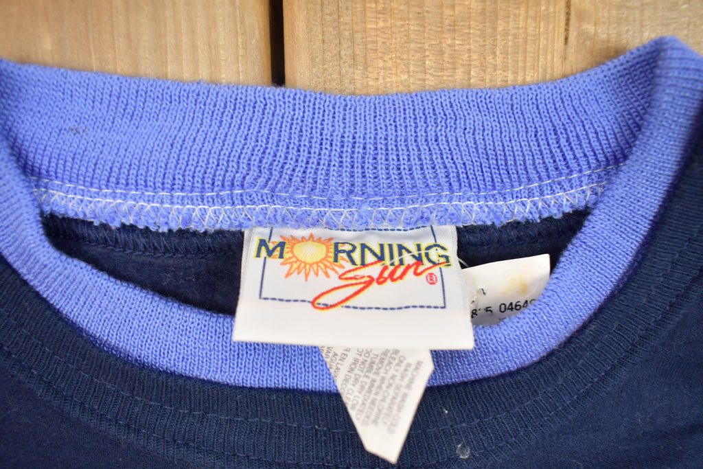Vintage 1990s Morning Sun Tree Crewneck Sweatshirt