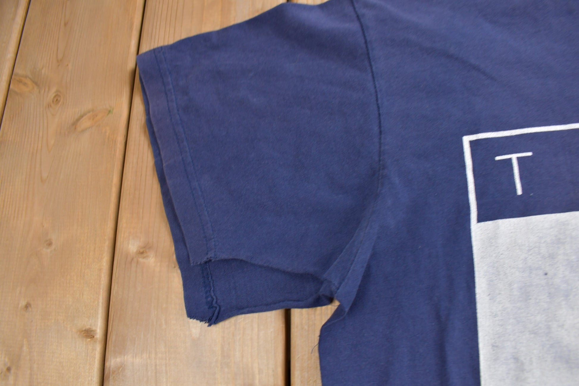 Vintage 1990s Tommy Hilfiger Big Flag Graphic T Shirt