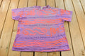 Vintage 1990s Ocean Pacific All Over Print Surf Graphic T Shirt Men's XL