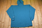 Vintage 1990s Champion Embroidered Made In USA Hoodie Sweatshirt