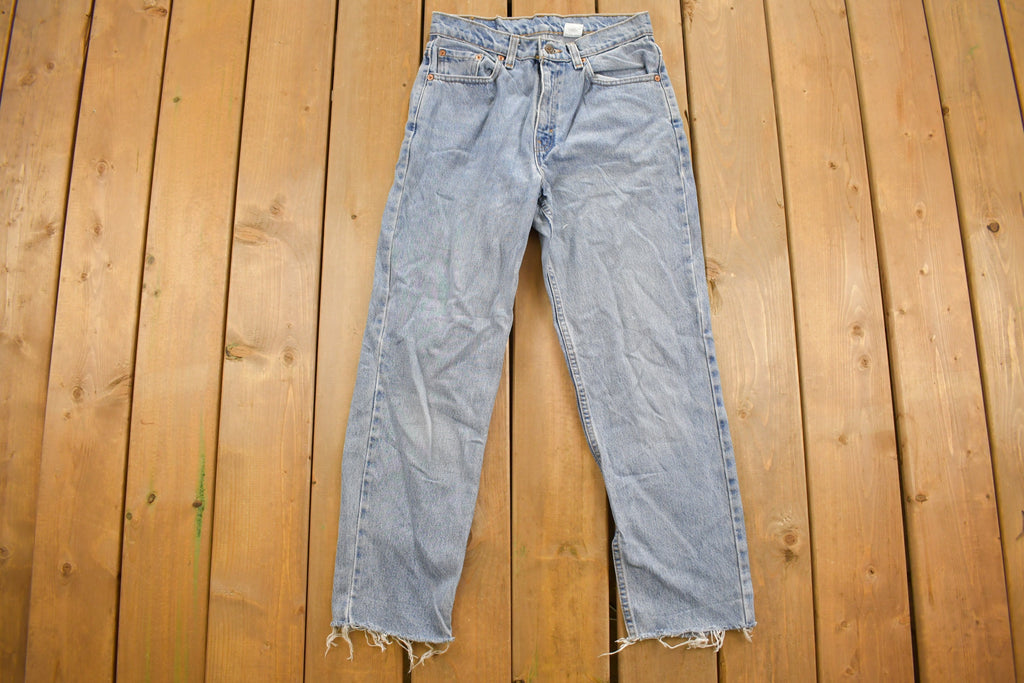 Vintage 1990s Levi's 512 Denim Women's Jeans Size 28 x 26