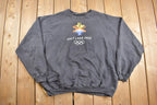 Vintage 2002 Salt Lake Olympics Graphic Crewneck Sweatshirt