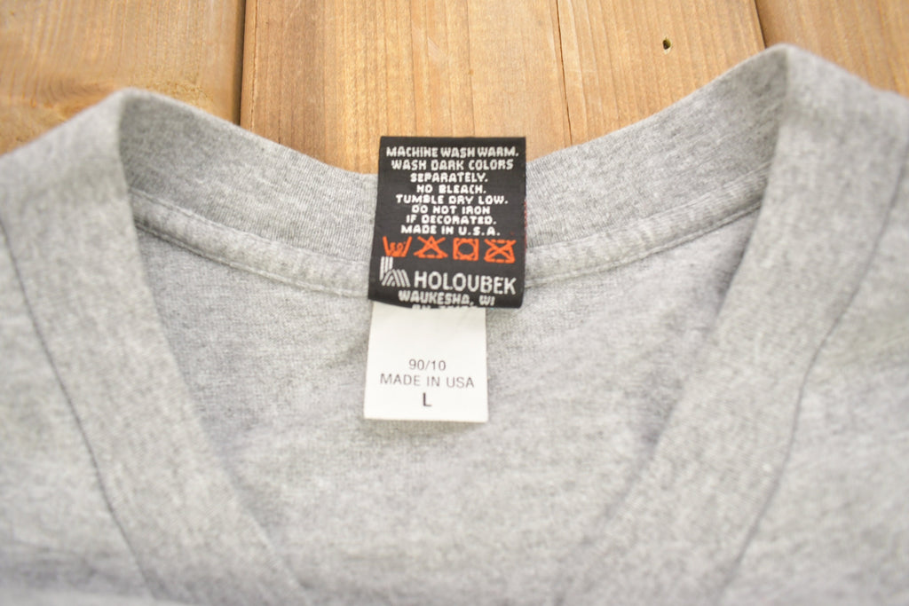 Vintage 1999 Harley Davidson Of Newfoundland Canada Pocket T-Shirt
