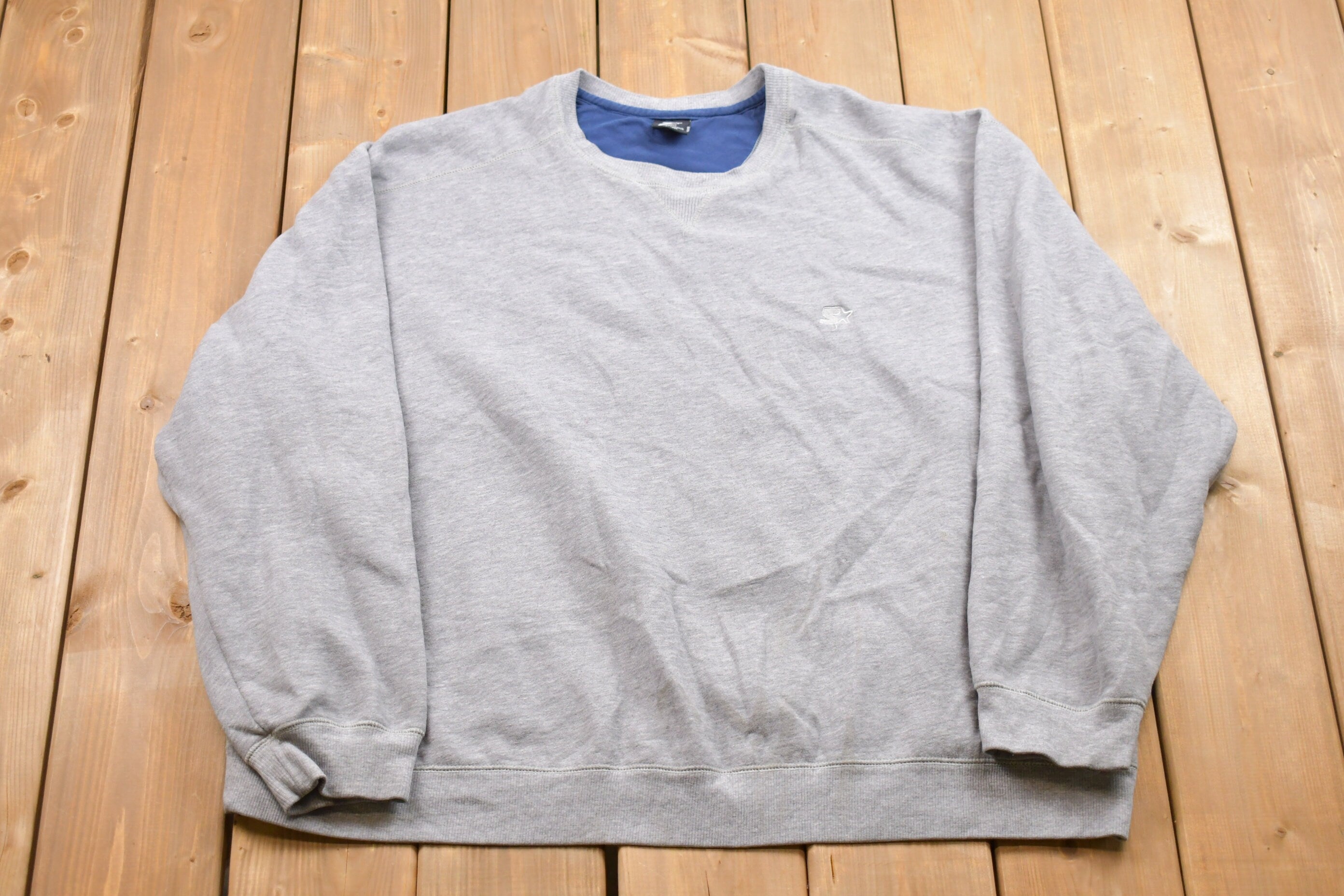 Vintage 1990s Blank Starter Crewneck Sweatshirt /