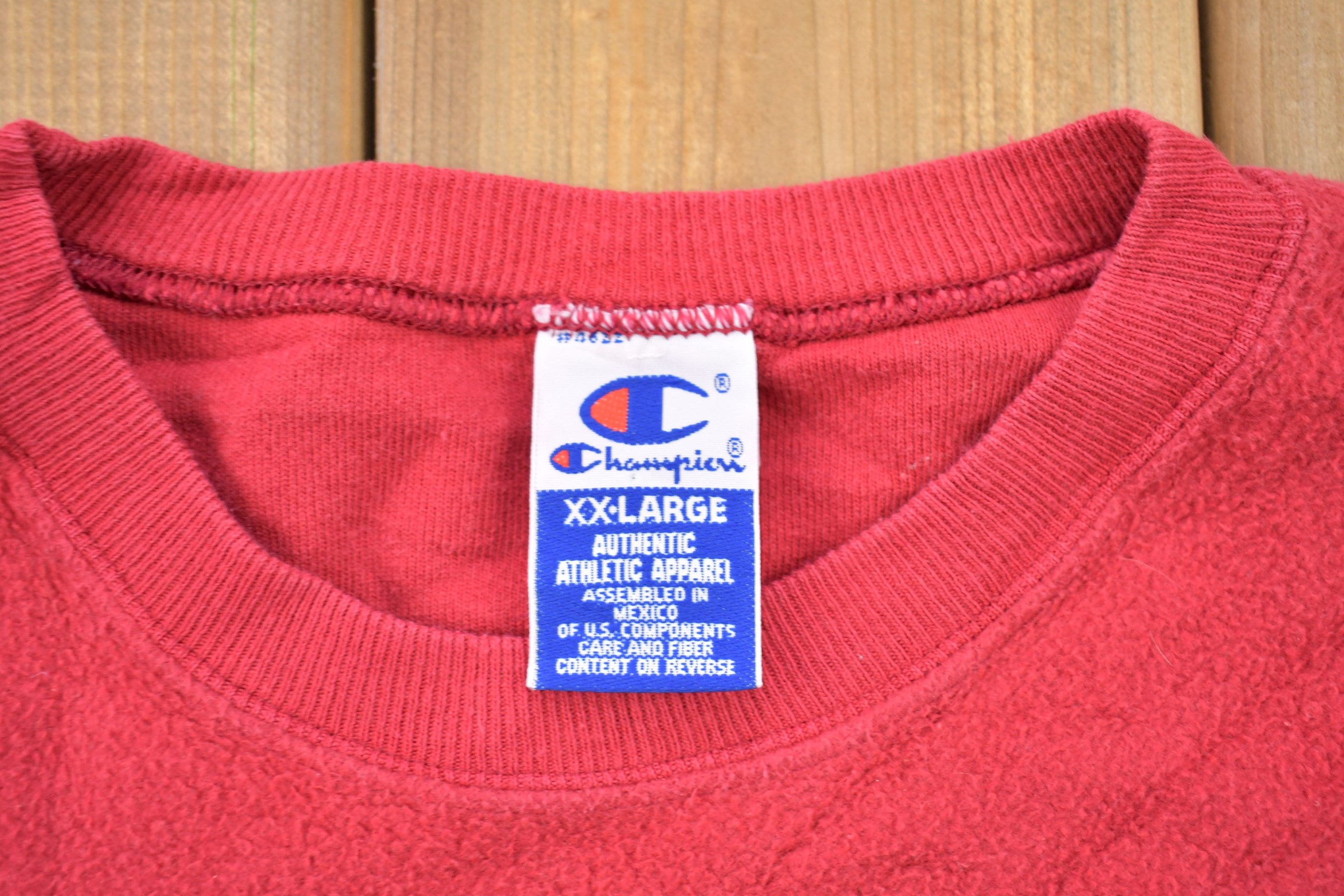 Vintage 1990s Champion Embroidered Sweatshirt