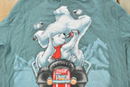 Vintage 1990s Coca Cola Graphic Long Sleeve T-Shirt Men's M