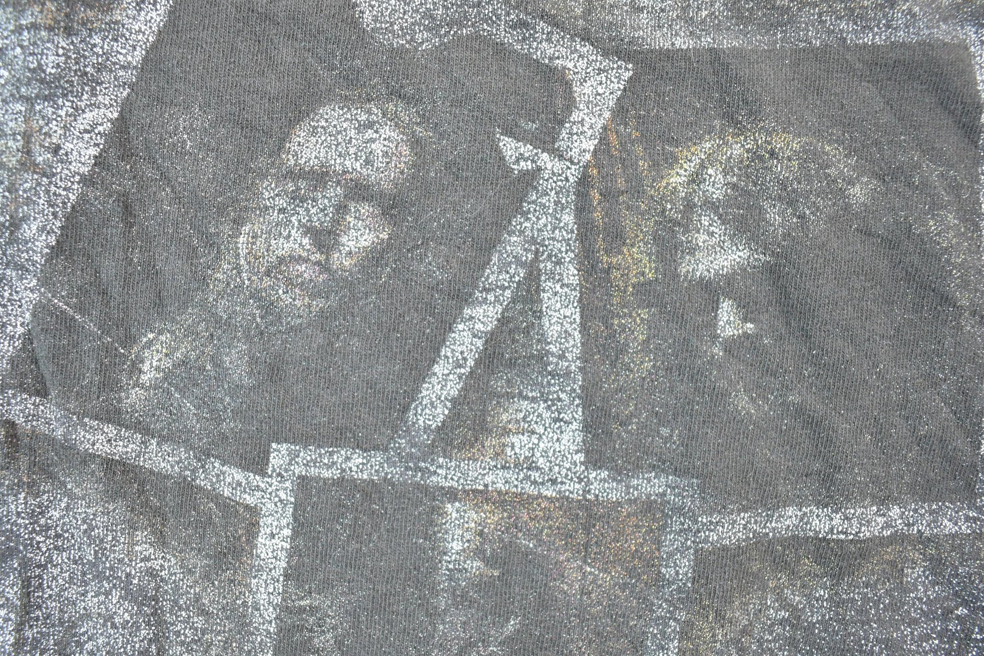 Vintage 1980s In Flames Tour Band T-shirt