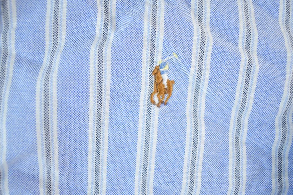 Vintage 1990s Ralph Lauren Yarmouth Button Up Shirt Youth M