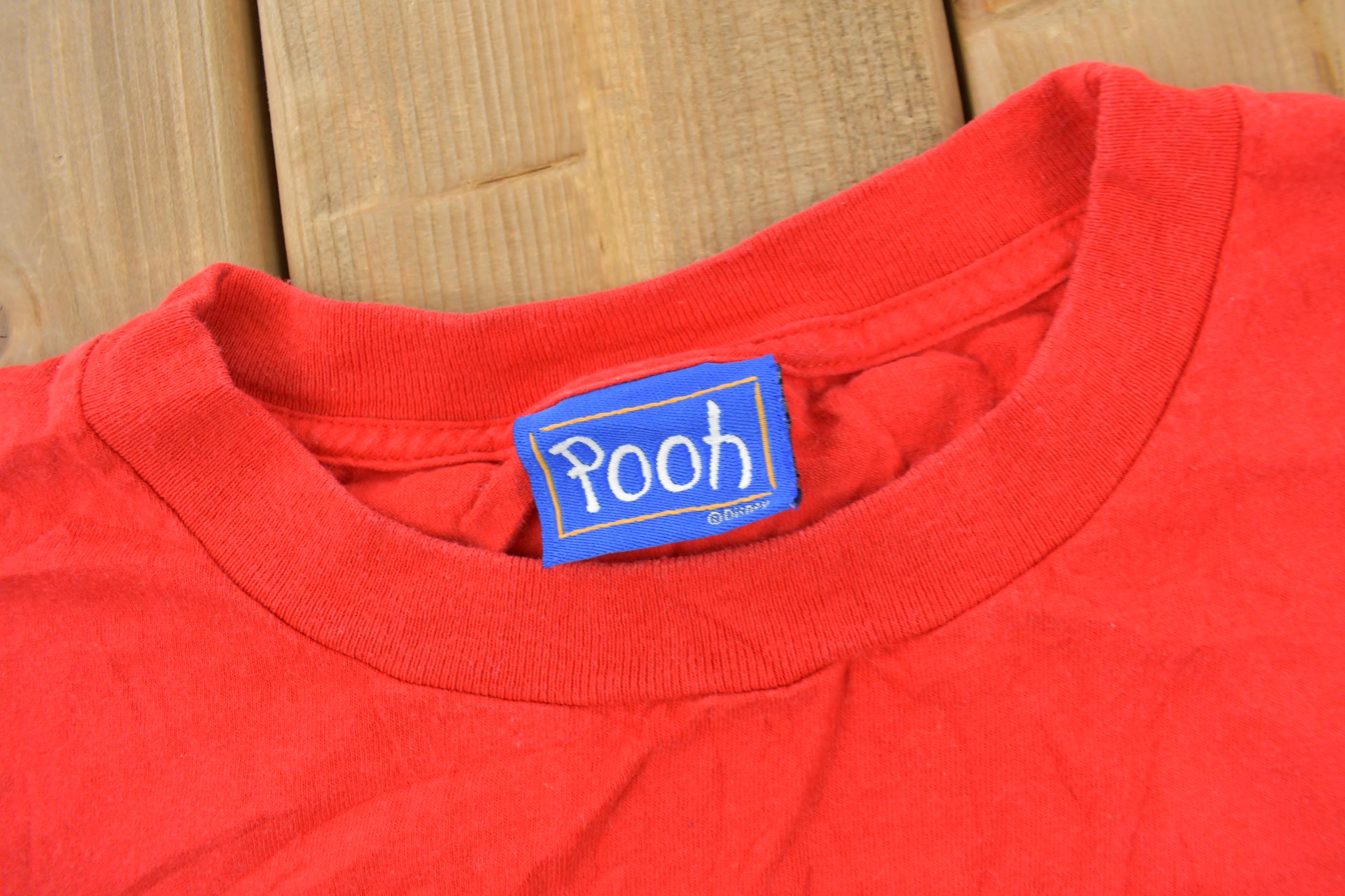 Vintage 1990s Winnie The Pooh Cartoon Promo T-Shirt Vintage Disney