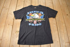 Vintage 1990s American Pride Harley Davidson Hong Kong Single Stitch Graphic T-Shirt Made In USA