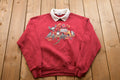 Vintage 1990s Cute Bird Board Meeting Crewneck